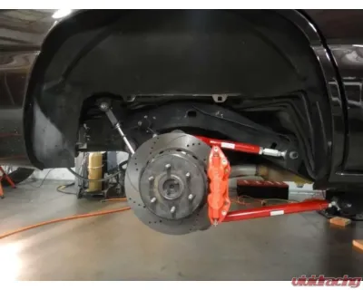 Spohn Gloss Black Adjustable Rear Upper Control Arms (Poly & Del-Sphere Combination) Chevrolet | Hummer 2007-2014 - GMSUV-07-607B