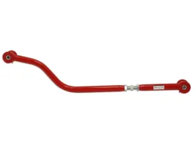 Spohn Bright Red Tubular Adjustable Panhard Bar w/ Polyurethane Bushings GM H-Body 1975