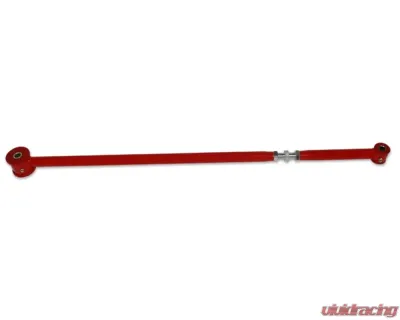 Spohn Bright Red Tubular Adjustable Panhard Bar w/ Polyurethane Bushings GM H-Body 1976-1980 - H-104R