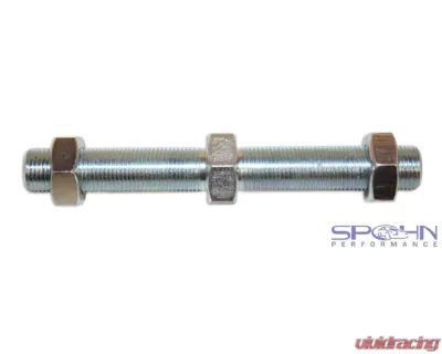 Spohn Bright Red Tubular Adjustable Panhard Bar w/ Polyurethane Bushings GM H-Body 1976-1980 - H-104R