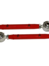 Spohn Bright Red Adjustable Rear Lower Control Arms w/ Del-Sphere Pivot Joints GM H-Body 1971-1980                                     - H-205R - Image 5