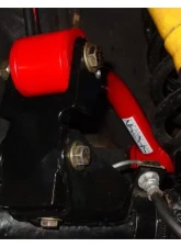 Spohn Bright Red Adjustable Rear Upper Control Arms w/ Polyurethane Bushings GM H-Body 1971-1974                                     - H-604R - Image 3
