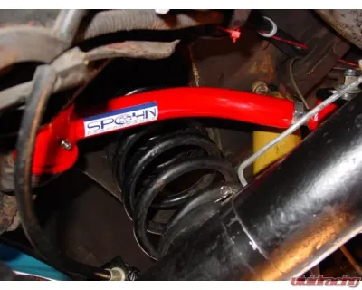 Spohn Bright Red Adjustable Rear Upper Control Arms w/ Polyurethane Bushings GM H-Body 1971-1974 - H-604R