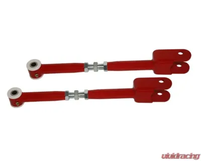Spohn Bright Red Adjustable Rear Trailing Arms - Track Bars Chrysler | Dodge 2005-2022 - LX-204R