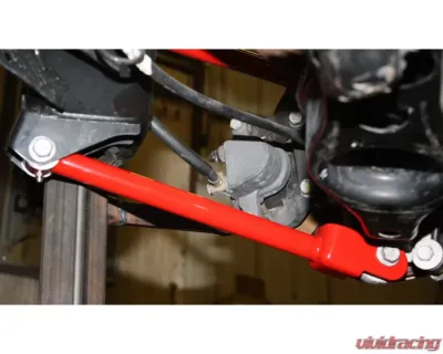 Spohn Bright Red Adjustable Rear Trailing Arms - Track Bars Chrysler | Dodge 2005-2022 - LX-204R