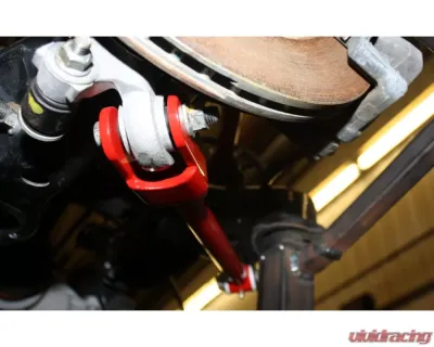 Spohn Bright Red Adjustable Rear Trailing Arms - Track Bars Chrysler | Dodge 2005-2022 - LX-204R