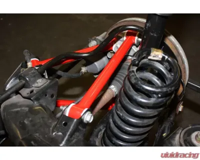 Spohn Bright Red Adjustable Rear Upper Lateral Control Arms - Rear Position Chrysler | Dodge 2005-2022 - LX-604R