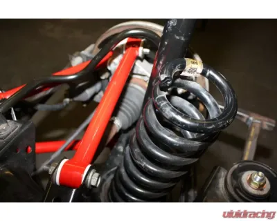 Spohn Bright Red Adjustable Rear Upper Lateral Control Arms - Rear Position Chrysler | Dodge 2005-2022 - LX-604R