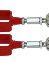 Spohn Bright Red Adjustable Rear Upper Control Arm w/ Del-Sphere Pivot Joints Ford | Fox Body Cars 1979-2004                                     - M4-605R - Image 4
