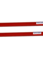 Spohn Bright Red 4130N Chrome Moly Tubular Rear Lower Control Arms w/ Polyurethane Bushings Ford Mustang 2005-2014                                     - M5-201-4130R - Image 4
