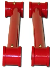 Spohn Bright Red 4130N Chrome Moly Tubular Rear Lower Control Arms w/ Polyurethane Bushings Ford Mustang 2005-2014                                     - M5-201-4130R - Image 2