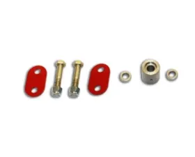 Spohn Bright Red Thrustator Weld On Torque Arm Front Rotational Mount