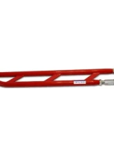 Spohn Bright Red Mild Steel Adjustable Standard Duty Crossmember Mounted Torque Arm GM F-Body Chevrolet | Pontiac 1993-2002                                     - TAR-4R - Image 2
