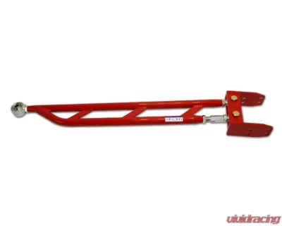 Spohn Bright Red Mild Steel Adjustable Standard Duty Crossmember Mounted Torque Arm GM F-Body Chevrolet | Pontiac 1993-2002 - TAR-4R