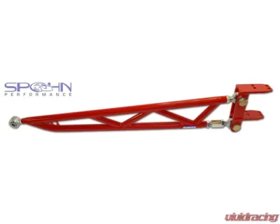 Spohn Bright Red Adjustable Pro-Series Crossmember Mounted Torque Arm GM F-Body Chevrolet | Pontiac 1982-1992 - TAR-PS-3R