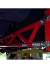 Spohn Bright Red Adjustable Pro-Series Crossmember Mounted Torque Arm GM F-Body Chevrolet | Pontiac 1982-1992                                     - TAR-PS-3R - Image 7