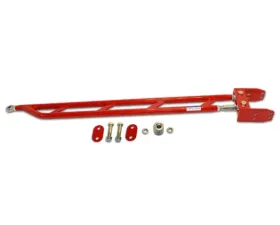 Spohn Bright Red Mild Steel Adjustable Standard Duty Crossmember Mounted Torque Arm w/ Thrustator Rotator GM F-Body Chevrolet | Pontiac 1982-1992