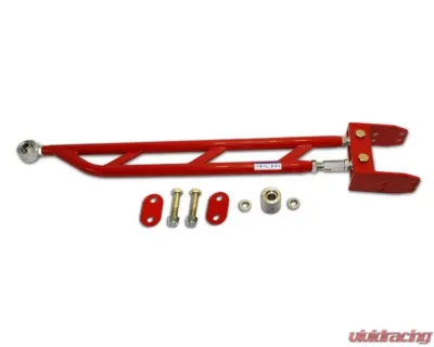 Spohn Bright Red Mild Steel Adjustable Standard Duty Crossmember Mounted Torque Arm w/ Thrustator Rotator GM F-Body Chevrolet | Pontiac 1993-2002 - TARX-4R