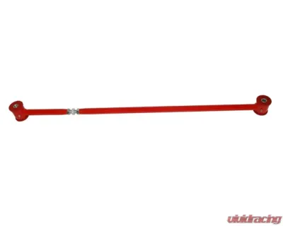 Spohn Bright Red 4130N Chrome Moly Tubular Adjustable Panhard Bar Chevrolet | GMC 2002-2009 - TB-104-4130R