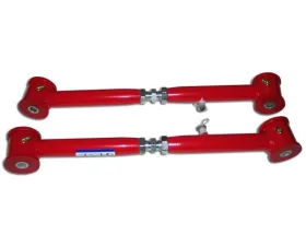 Spohn Bright Red 4130N Chrome Moly Tubular Adjustable Rear Upper Control Arms Chevrolet | GMC 2002-2009
