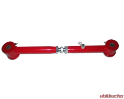 Spohn Bright Red Mild Steel Tubular Adjustable Rear Upper Control Arms Chevrolet | GMC 2002-2009 - TB-604R