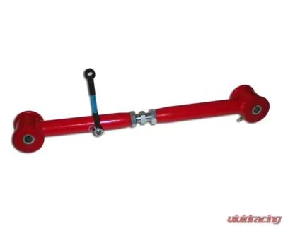 Spohn Bright Red Mild Steel Tubular Adjustable Rear Upper Control Arms Chevrolet | GMC 2002-2009 - TB-604R