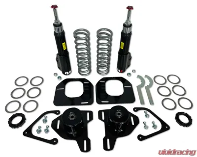 Spohn Pro-Touring Adj. Front Coilover System w/ QA1 Double Adj. Struts & Hardware Pontiac GM F-Body 1982-1992 - 737-QHD06-12-325