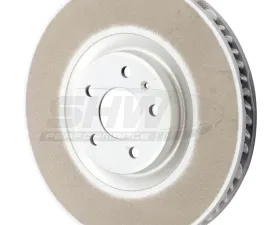 SHW Performance 18in Wheels Without Ceramic Brakes Left Front Smooth Monobloc Brake Rotor Porsche Macan GTS 3.0L 2017-2018