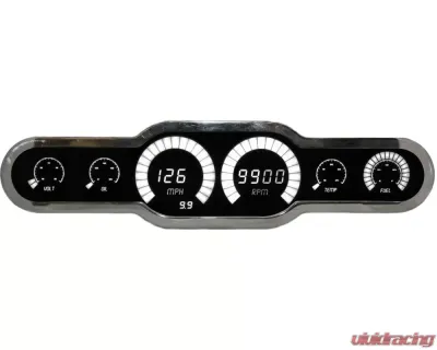 Intellitronix Bargraph Six Gauge Panel Kit Universal - BG10002WC