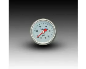 Intellitronix 1-1/2" 0-100 PSI Liquid Filled Analog Fuel Pressure Gauge