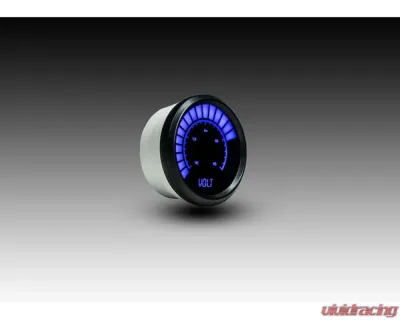 Intellitronix 2 1/16" 12 to 16 Volts Black Bezel Analog Bargraph Voltmeter - B9015B