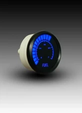 Intellitronix 2 1/16" Programmable Black Bezel Analog Bargraph Fuel Gauge GM | Ford | Chrysler                                     - B9016B - Image 3