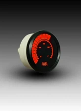 Intellitronix 2 1/16" Programmable Black Bezel Analog Bargraph Fuel Gauge GM | Ford | Chrysler                                     - B9016R - Image 2