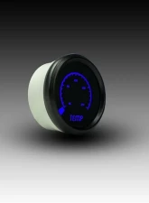 Intellitronix 2 1/16" 160-240 Degrees F Black Bezel Analog Bargraph Water Temp Gauge                                     - B9113B - Image 2
