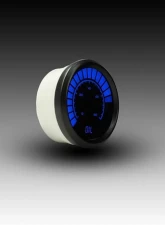 Intellitronix 2 1/16" 0 to 80 PSI Black Bezel Analog Bargraph Oil Pressure Gauge                                     - B9114B - Image 3