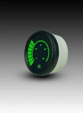 Intellitronix 2 1/16" 0 to 80 PSI Black Bezel Analog Bargraph Oil Pressure Gauge                                     - B9114G - Image 2