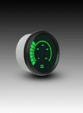 Intellitronix 2 1/16" 0 to 80 PSI Black Bezel Analog Bargraph Oil Pressure Gauge                                     - B9114G - Image 3