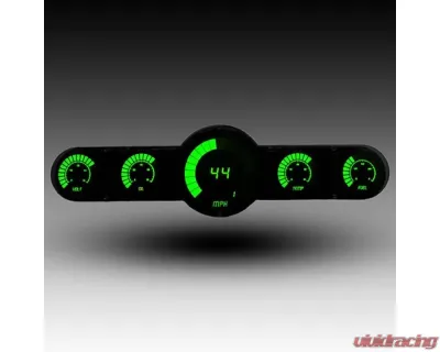 Intellitronix 5.5 Bargraph Gauge Panel Kit Universal - BG10001G