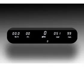 Intellitronix 5 Gauge Digital Panel Kit Universal