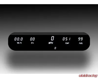 Intellitronix 5 Gauge Digital Panel Kit Universal - DP10001W