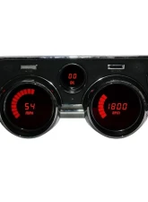 Intellitronix Digital Replacement Gauge Panel Ford Mustang 1967-1968                                     - DP7002R - Image 3