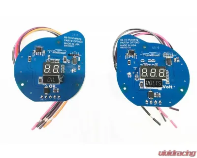 Intellitronix Digital Replacement Gauge Panel Ford Mustang 1969-1970 - DP7003R