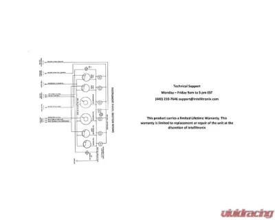 Intellitronix 10 Circuit Gauge Wire Harness Universal - FP30302