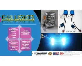 Intellitronix Direct Replacement Ulta Bright Sniper Lights Ford F Super Duty 2011-2016
