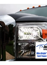 Intellitronix Direct Replacement Ulta Bright Sniper Lights Ford F Super Duty 2011-2016                                     - FSL001 - Image 2