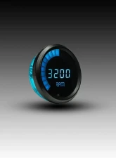 Intellitronix 3 3/8" 9900 Rpm 4-6-8 Cyl Black Bezel Digital Bargraph Memory Tachometer w/Peak Rpm Recall                                     - M9001B - Image 2