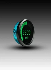 Intellitronix 3 3/8" 9900 Rpm 4-6-8 Cyl Black Bezel Digital Bargraph Memory Tachometer w/Peak Rpm Recall                                     - M9001G - Image 3