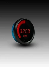 Intellitronix 3 3/8" 9900 Rpm 4-6-8 Cyl Black Bezel Digital Bargraph Memory Tachometer w/Peak Rpm Recall                                     - M9001R - Image 3