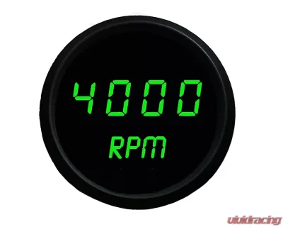 Intellitronix 2 1/16" Black Bezel Programmable Digital Tachometer - M9002G