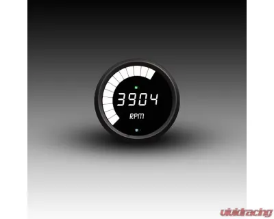 Intellitronix 3 3/8" 9999 Rpm Black Bezels Digital MULTI Programmable Tachometer - M9003W